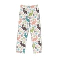 thumbnail image 4 of Qekee Easter Rabbit Men's Straigh Pajama Pant, 4 of 9