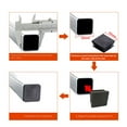 thumbnail image 2 of ZheElen 20pcs Moisture Resistant Foot Caps For Table Legs Non-slip And Durable black 1Set, 2 of 6