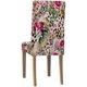 thumbnail image 2 of Funda protectora ABPHQTO para silla elástica con estampado de leopardo y flores juego de 1, 2 of 4