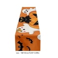 thumbnail image 3 of Yeciiwht Halloween Table Runner 13x72 in, Pumpkin Ghost Table-Runners Linen Breathable Fabric Table Runners for Fall Party Dining Table Holiday Decor, 3 of 6