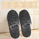 thumbnail image 2 of Fotbe Black And White Dotted Pantuflas Peludas para Mujer con Estampado, Zapatillas de Peluche, Zapatos de Invierno para Casa, Uso Interior y Exterior-Large, 2 of 8