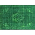 thumbnail image 1 of Ahgly Company Indoor Rectangle Persian Green Bohemian Area Rugs, 4' x 6', 1 of 4