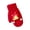 C-46 Red, variant on Holiday Cute Knit Gloves Warm For Adults