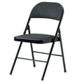 thumbnail image 4 of paproos PU Leather Dining Chairs, Kitchen Chairs Set of 4, Side Chair for Dining Room Living Room, Black, 4 of 8