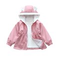 thumbnail image 2 of RXIRUCGD Children's Clothing Children's Spring Coats Small And Medium-sized Children's Spring Coats( Pink, Size:8 Years ), 2 of 4