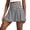 Black, variant on Women's Pleated Athletic Skirts High Waisted Striped & Plaid Tennis Skirt with Built-in Shorts for Golf Running Workout Orange L