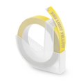 thumbnail image 1 of 9mm 3D Label Tape Compatible for Dymo 3D Embossing Tape Plastic Printer Ribbon for Dymo 12965 Label Maker Motex E101 B90 Labeler Light Yellow 9mm, 1 of 6