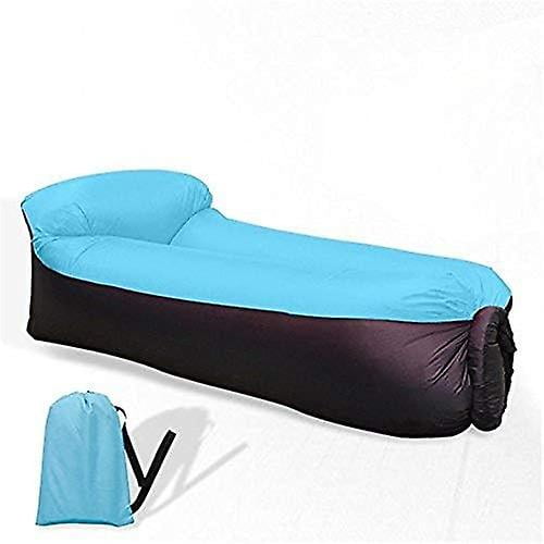 Inflatable Hammock, Inflatable Sofa Chair, Waterproof Outdoor Beanbag, Portable Inflatable Pool Lounger, with Carry Bag Camping Accessories Gift Idea