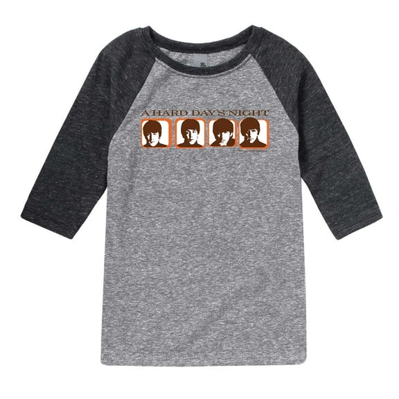 The Beatles - Hard Days Night - Toddler And Youth Raglan