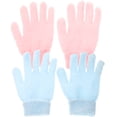 thumbnail image 1 of 1 set 2 pares guantes exfoliantes exfoliantes guantes de ducha de doble lado doble, 1 of 5