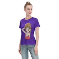 thumbnail image 4 of T-Shirt Basique à Manches Courtes pour Femmes Detective Conan Haihara Ai, 4 of 6