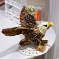 thumbnail image 7 of Eagle Stuffed Animal Realistic Eagle Plush Toy Children's Birthday Easter Stuffed Bird Zoo Gift-12In, 7 of 7