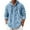 Blue, variant on Men's Fashion Hoodies & Sweatshirts Comfort Hoodie Hooded Sweatshirt Soft Blend Pullover Casual Comfort Fit Lightweight Streetwear for Daily Wear