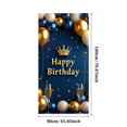thumbnail image 4 of Birthday Celebration Backdrop Party Decoration Photo Booth Props Banner Holiday Event Decoration Portrait Backdrop Celebration Background Indoor Party, 4 of 4
