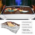 thumbnail image 5 of Bingfone Rooster And Chicken Car Windshield Sun Shade Protector Keep Your Vehicle Cool Sun Shield Visor Cover Foldable For Car Truck Suv-Medium, 5 of 9