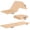 Beige, variant on BalanceFrom 6ft x 2ft x 2in 3-Panel All-Purpose Folding Gymnastics Mat, Blue
