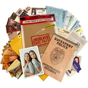 Pressman Toys Unsolved Case Files: Avery & Zoey Gardner - Crime Solving Party Game Recommended for Ages 14+