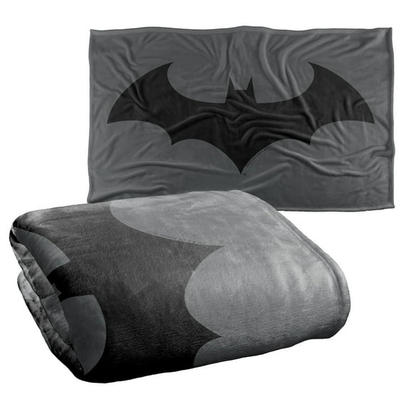 Batman Shadow Bat Logo Silky Touch Super Soft Throw Blanket 36" x 58"