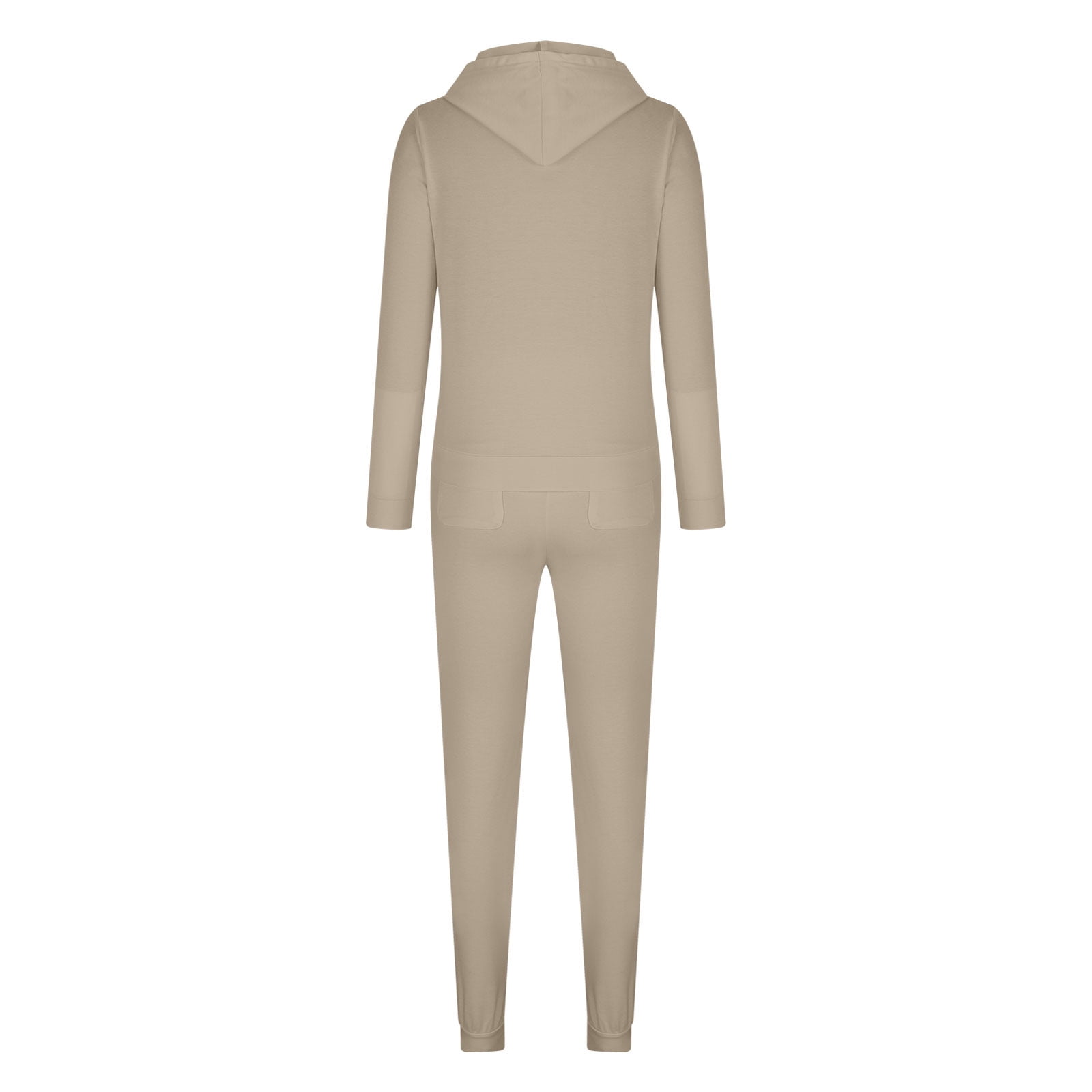 Plus Size Two Piece Sets for Women M-5X Joggers Sweatsuits with Hoodie Pockets Zip-Up Long Sleeve Jackets Slim Pants Solid Tracksuits Outfits