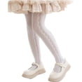 thumbnail image 2 of BGMINGYI Medias de red para niñas pequeñas, mallas con patas huecas de princesa, pantimedias de baile para niños pequeños, medias de uniforme, 2 of 5