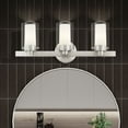 thumbnail image 4 of Livex Lighting Manhattan Bath Light in Brushed Nickel, 4 of 17