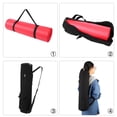 thumbnail image 4 of Yoga Mat Bag  Yoga Mat Carrier  Yoga Mat Backpack  Multifunctional Yoga Mat Bag Multifunctional Black  Yoga Mat Storage Bag Carrier Backpack With Adjustable Strap, 4 of 8
