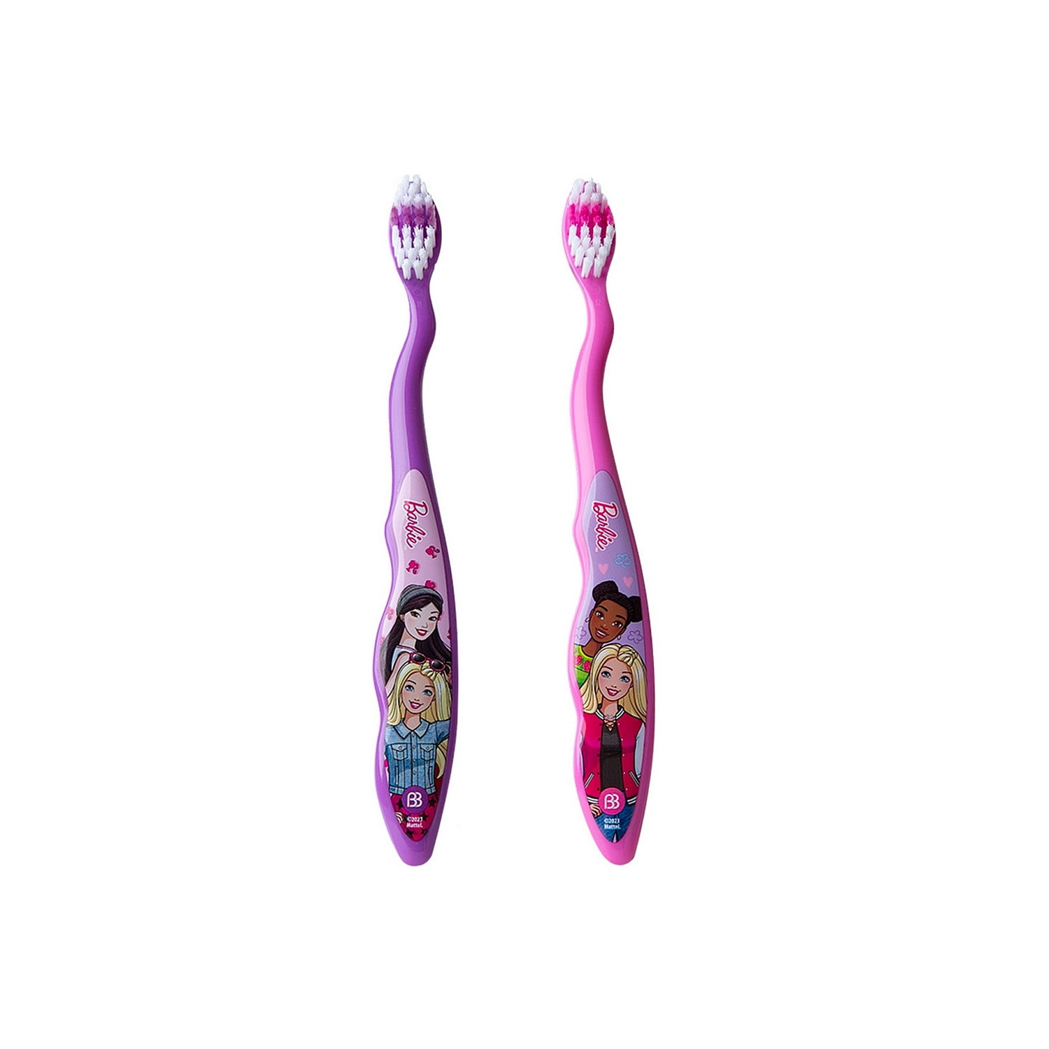 Brush Buddies Barbie Manual Toothbrush, 6 pcs