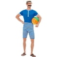 thumbnail image 2 of Smiffys Mens 20s Bathing Suit Costume Set, 2 of 5