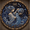 A, variant on 12 Star Sign Pearl Mosaic Art Kit, Constellation Themed Round Decor Plaque, 20cm 30cm Optional Size, Vintage Retro Home Ornament for Tabletop Wall Display Constellation Gift