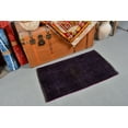 thumbnail image 3 of Turkish Rug, Vintage Rug, Small Rugs, Anatolian Rug, Rugs For Entry, 1.8x3 ft Purple Rug, Overdyed Rug, Door Mat Rug, Kids Rugs, 13443, 3 of 10