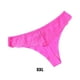 thumbnail image 3 of Minnieouse Bragas de tiro bajo, tanga, ropa interior para mujer, Tanga, diseño de encaje, mano de obra fina, elasticidad, ropa de dormir calada Ropa interior Rosa roja XXL, 3 of 6