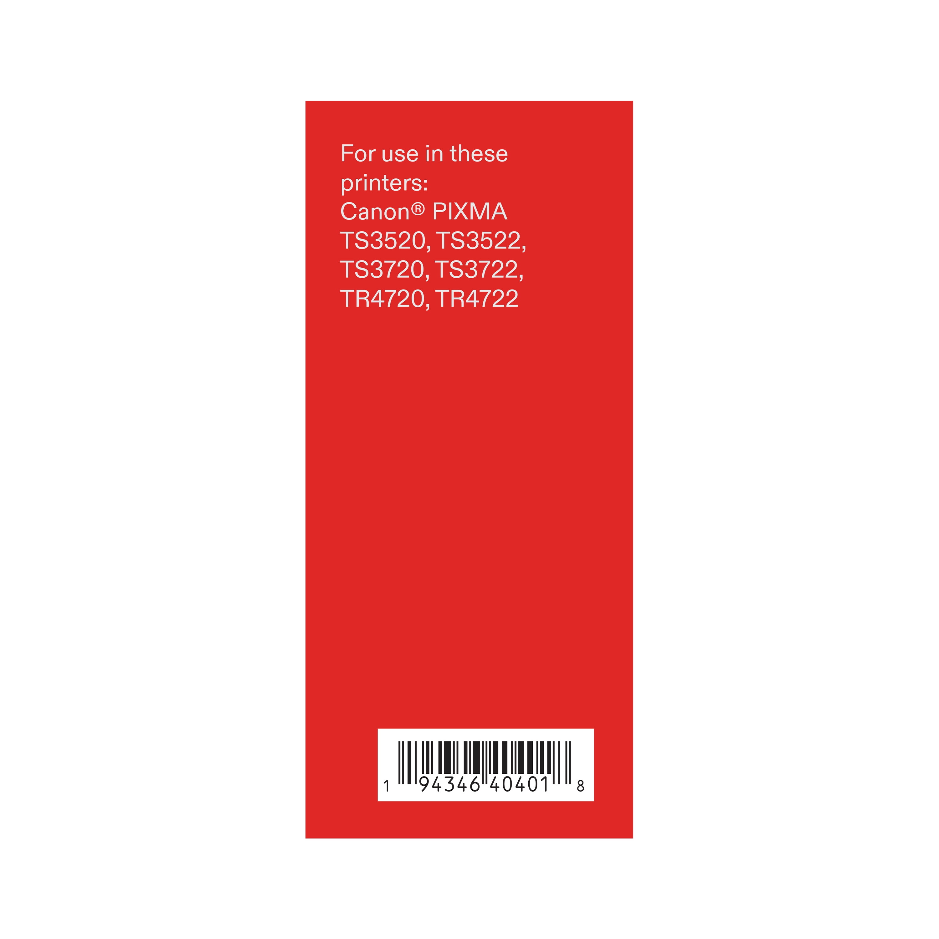 onn Canon PG-275XL High Yield Black Inkjet Cartridge (Remanufactured)