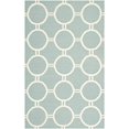 thumbnail image 2 of Safavieh Dhurries Light Blue Contemporary Rug - 4' x 6', 2 of 2