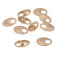 thumbnail image 3 of 10 piezas de aleación de oro de moda botones de vástago ovalado para camisa de vestido de costura DIY Baoblaze Botones de mango ovalado Vintage, 3 of 8