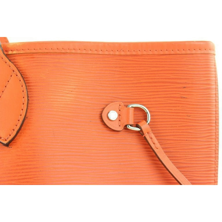 Louis Vuitton Mandarin Orange Epi Leather Neverfull MM Tote Bag 855344W 