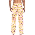 thumbnail image 4 of FORMRS Mens Pajama Pants with Pockets Soft Cotton Sleepwear Lounge Bottoms, Sizes S-2XL, Light Pink Stars, 4 of 7