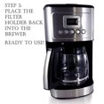 thumbnail image 3 of 6Pcs Charcoal Filter Charcoal Water Filters Water Filters - Fit Cuisinart Coffee Makers, 3 of 6