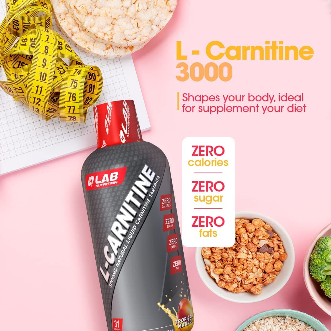 Buy Lab Nutrition Gol LCarnitine 3000 MG Liquid Presentation