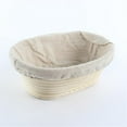 thumbnail image 2 of Oaktree 21*15*8 Oval Bread Banneton Proofing Basket - With Baskets Sourdough Brotform Proofing Basket Set Banaton Towel ,for Baking Oval Proofing for Sourdough Bread Making Starter, 2 of 6