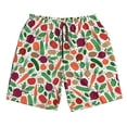 thumbnail image 5 of Goofa Vegetables Printed Mens Swim Trunks Summer Quick Dry Short Beach Swimwear Bathing Suits-XX-Large, 5 of 9
