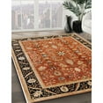 thumbnail image 2 of Ahgly Company Indoor Rectangle Mid-Century Modern Brown Sand Brown Oriental Area Rugs, 4' x 6', 2 of 6