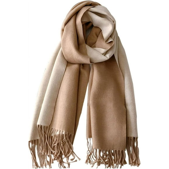PinesC Scarf Women Cashmere Scarf 80''*27'' With Box Red Winter Pashmina Shawl Thick Oversized Scarves Wraps