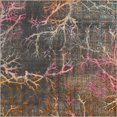 thumbnail image 1 of Unique Loom 3133667 8 x 8 ft. Sala Aurora Square Rug, Gray, 1 of 1