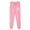 Pink, variant on Oksale Halloween Sweatpants for Women High Waist Jogger Pants Cute Graphic Sweat Pants Cinch Bottom Festival Pants Warm Winter Fleece Pants for Running Fitness