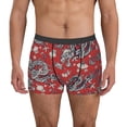 thumbnail image 1 of Balery Dragons2 Calzoncillos bóxer para hombre, ropa interior de algodón suave y transpirable con cinturilla de nailon-XX-Large, 1 of 5