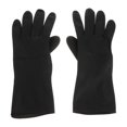 thumbnail image 1 of Non-slip Hair Dye Gloves Wet and Dry Hair Shampoo Barber Gloves Cleaner for Women Men (Black), 1 of 4
