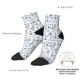 thumbnail image 6 of Pofeuu Dock Rudder Print 30cm Socks, Adult Running Hiking Socks for Youth and Adult, 6 of 7