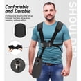 thumbnail image 2 of 2 Adjustable Shoulder Straps Included - Harness for Brush Cutter for Lawn Mower with Nylon Belt, for Gardening or, 2 of 5