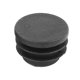 thumbnail image 2 of Uxcell 12 Piezas Tapones de Fin de Tubo Redondos de Plástico Negro de 25mm, 2 of 5