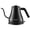 Black, variant on Mecity Basic Gooseneck Kettle, Stainless Steel, Fast Heating, Auto Shut Off, 0.8 L, 1000W, Pink